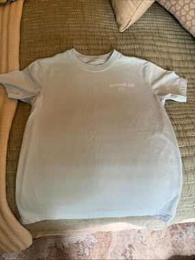 Southern Tide Pastel Blue Short Sleeve Logo Tee